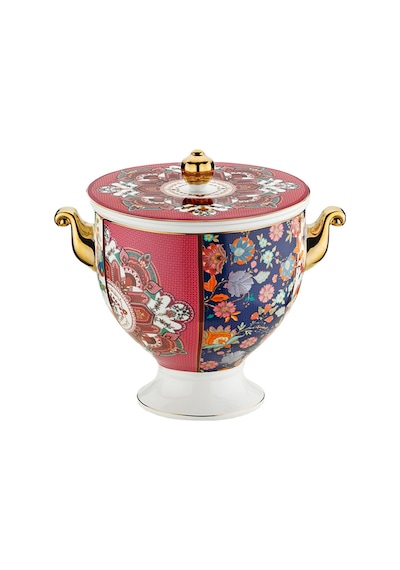 Lucky Art Etro Bone Kulplu Kavanoz 17 Cm Lyhd 790 Çok Renki