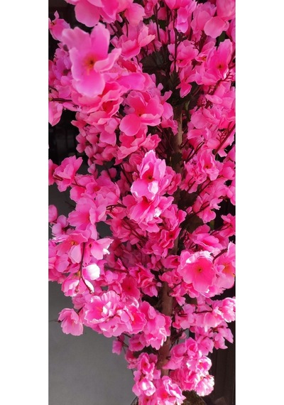 Rüzgar Yapay Çiçekcilik 160 Cm Pembe Bahardali Pembe