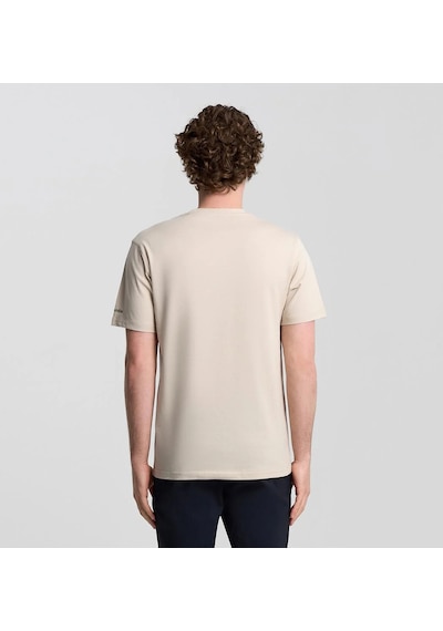 Columbia Csc Branded Peaks Erkek Kısa Kollu Tişört-8056 Bej