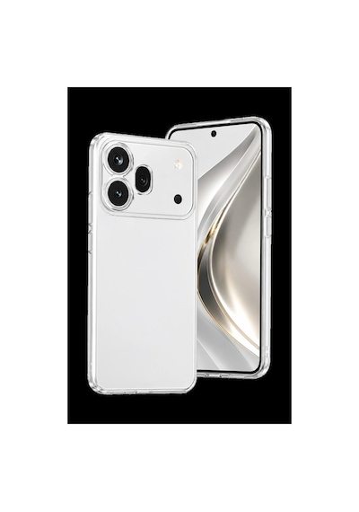 Huawei Honor 600 Pro Lüx Şeffaf Silikon - Şeffaf İtdark57253