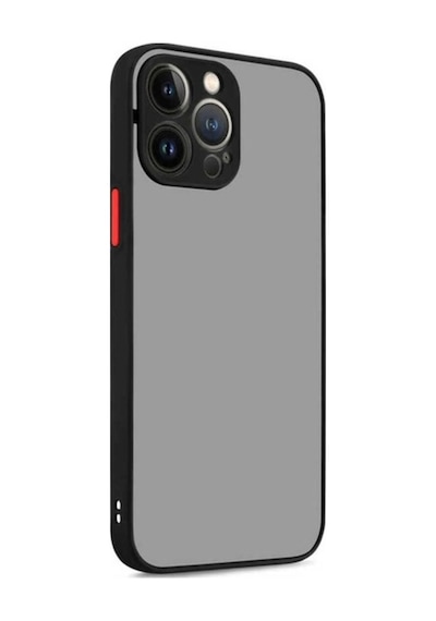 Apple Uyumlu iPhone 13 Pro Kılıf Zore Hux Kapak Siyah