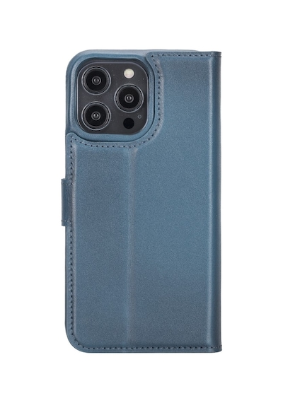 Bouletta Apple İphone 14 Pro Max Uyumlu Deri Kılıf Mw36 Brn4ef