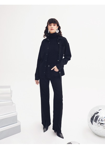 Colins 729 Maggy Regular Fit Yüksek Bel Boru Paça Mavi Kadın Pantolon Cl1066482 Mavi Colins 729 Maggy Regular Fit Yüksek Bel Boru Paça Mavi Kadın Pantolon Cl1066482 Mavi
