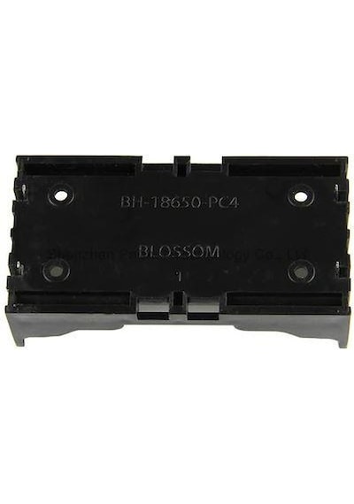 18650 Pcb Tip İkili Lityum Li-ion Pil Yuvası 4 Pin