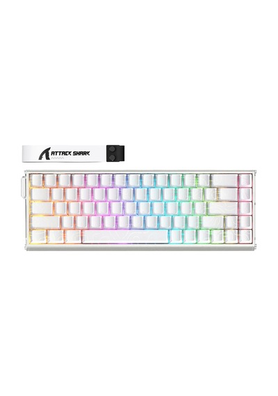 Attack Shark X68max He 8k Rapid Trigger Manyetik Switch Oyuncu Klavyesi