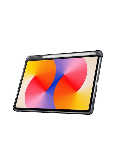 Huawei Matepad Se 10.4 Uyumlu Kalem Bölmeli Standlı Tri-folding Tablet Kılıfı Kapaklı Kılıf