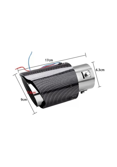 Sh Powermaster Pm-20518 Led Işıklı Unıversal Egzoz Ucu Najmaddin