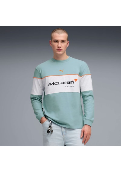 Puma Mclaren Racıng Lıfestyle Erkek Geniş Kesim Sweatshırt 637508 05 Mavi