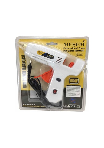 Meşem Mum Silikon Tabancası 105 W Kalın Silikon Meşem640