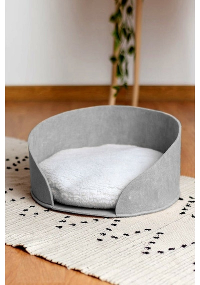 Bundera Puki Peluş Minderli Kedi Yuvası 45 x 20 CM