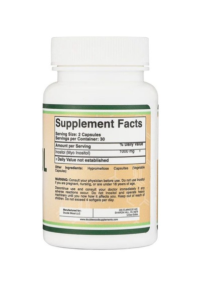 Inositol 1000 Mg 60 Kapsül