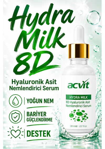 Hydra Milk 8d Nemlendirici Serum 30 Ml