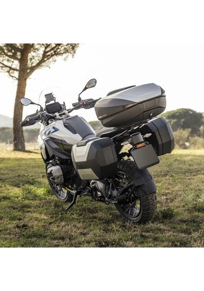 Motosiklet Shad Adventure Yan Çanta Takım Genişleyebilir 38+38 Lt Siyah Gri Renkli