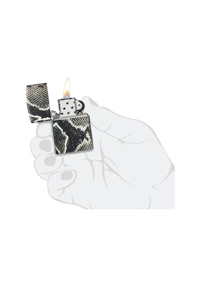 Zippo Snake Skin - Yılan Derisi Dizayn Çakmak