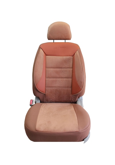Citroen C3 Picasso Uyumlu Tay Tüyü Oto Koltuk Kılıfı Taba