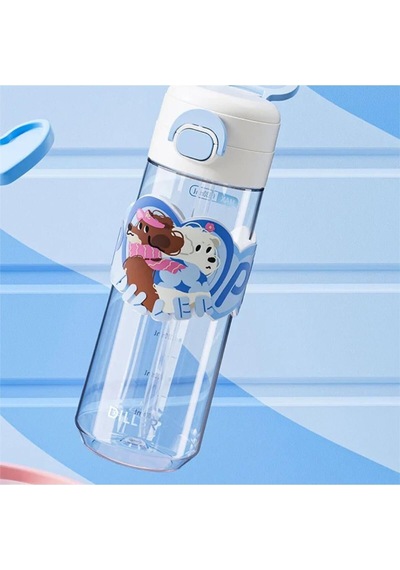 D2540 Dıller 700 Ml Boyun Askılı Trıtan Su Matarası Çok Renkli