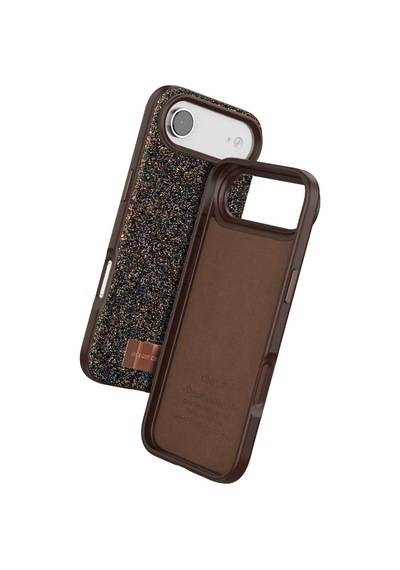 Apple Uyumlu iPhone 17 Air Bright Simli Kapak Altın