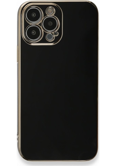 Apple Uyumlu iPhone 13 Pro Max Kılıf Luxury Seri Kamera Korumalı Silikon Kapak
