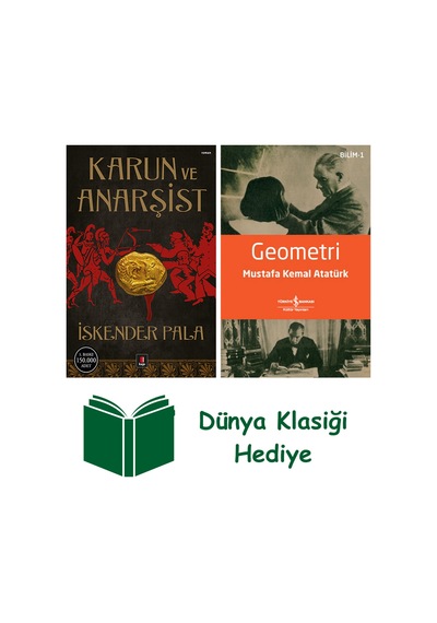 Karun Ve Anarşist + Geometri + Dünya Klasiği Hediye