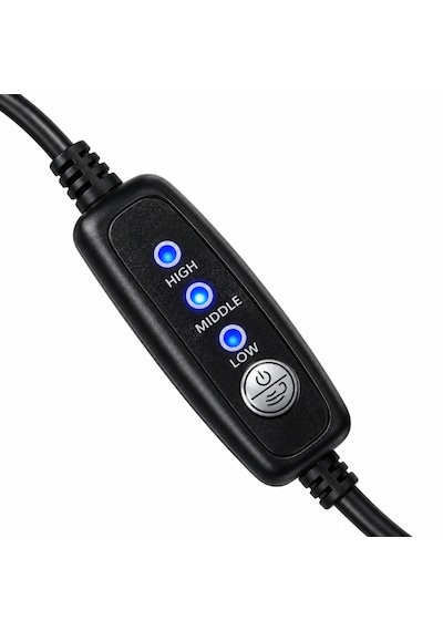 6035 Usb Soğutucu Fan Laptop Modem Konsol Altı Hız Ayarlı 120mm 5v 3 Kademe On Off Kontrol