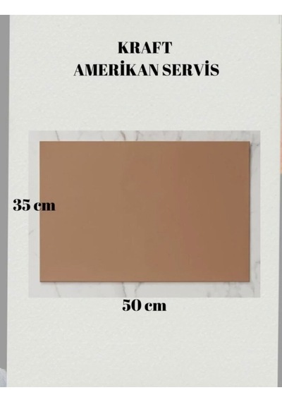 Amerikan Servis & Runner 100 Adet 35x50cm