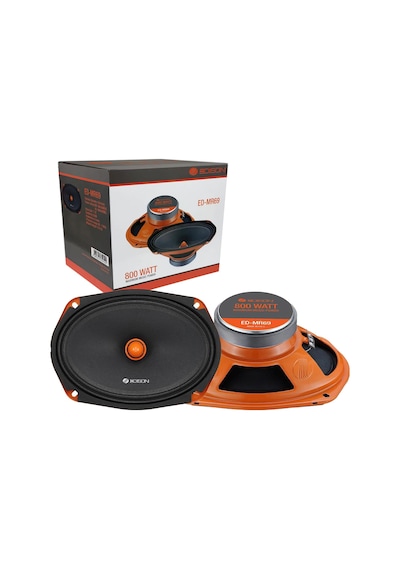 Edison Ed-Mr69 Oval 6X9 Profesyonel Midrange Hoparlör 800Wat