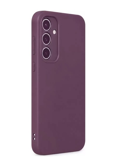Sh Newface Samsung Uyumlu Galaxy A35 5g Kılıf First Silikon - Mürdüm Najmaddin
