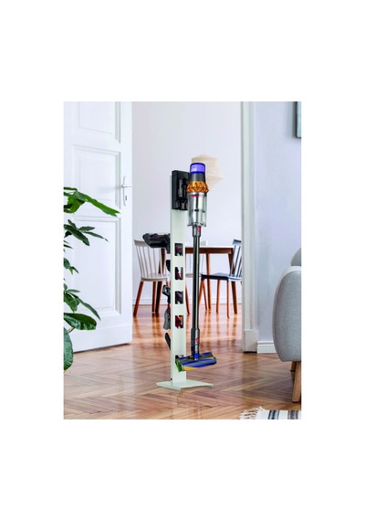 Dyson Uyumlu Dikey Süpürge Standı Beyaz Renk V15 - V12 - V11 - V10 - V8 Beyaz - 584031244