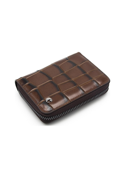 Cacharel Kahve B.kroko Unisex Deri Cüzdan 24375b8k Kahverengi