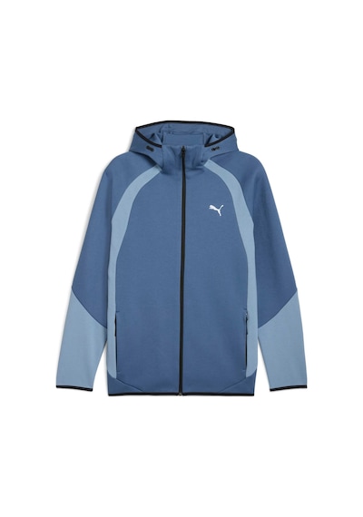 Puma Evostrıpe Erkek Kapüşonlu Sweatshırt 688231 80 Mavi