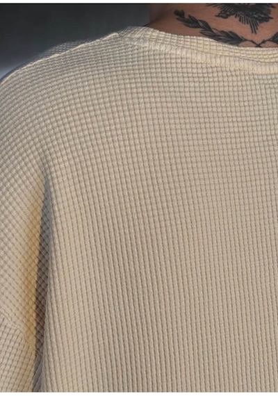 Zaee Micro Texture Oversize Tişört Çok Renkli