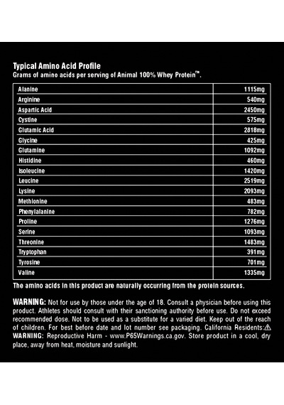 Universal Animal Whey Protein Çikolata Aromalı 2,3 Kg Çikolata