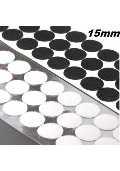 Arkası Yapışkanlı 15 MM Cırt Cırtlı Bant