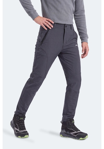 Slazenger Celyon Erkek İçi Polarlı Rüzgar Ve Su Geçirmez Softshell Antrasit Pantolon