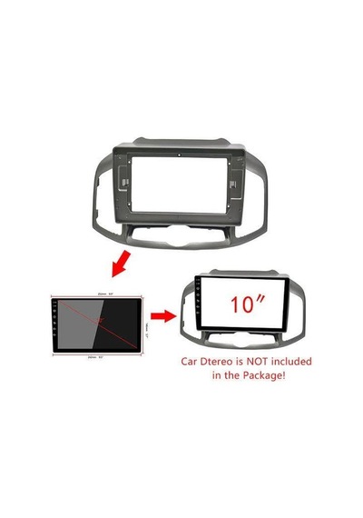 Chevrolet Captiva 2012-2016 Android Teyp Çerçeve 9 Inch - Soket - Canbus