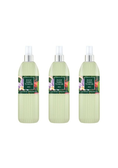 Eyüp Sabri Tuncer Yağmur Ormanları 150 Ml Sprey Kolonya Pet Şişe 3 Adet