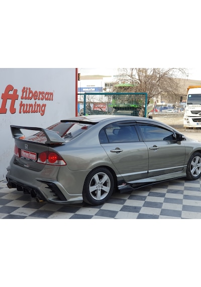 Honda Civic Fd6 F450 Marşpiyel Takımı---Fibersan Tuning
