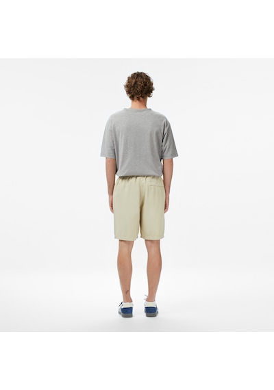 Unıted4 Regular Fit Erkek Krem Şort Etnak