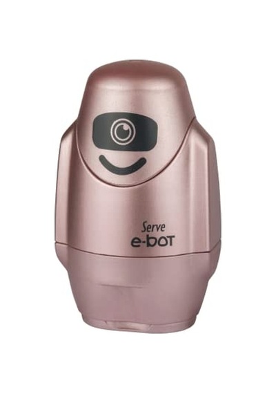 Ayrex E-bot Sılgılı Kalemtıras Metalık Roze 4lu Set