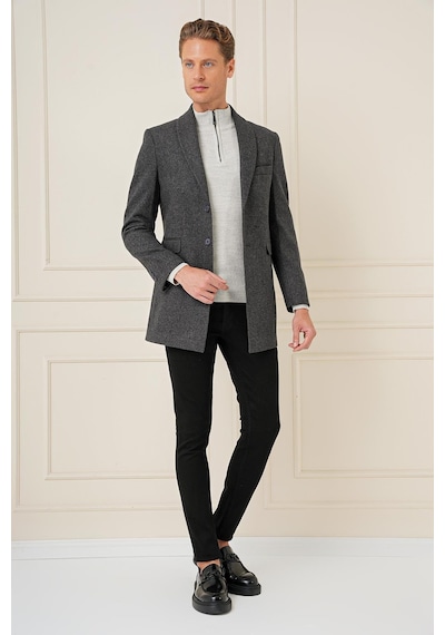 Efor Ka 084 Slim Fit Antrasit Spor Kaban Antrasit