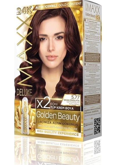 Maxx DeluxeSet Boya Golden Altın İçerikli5.77 Sıcak Çikolata