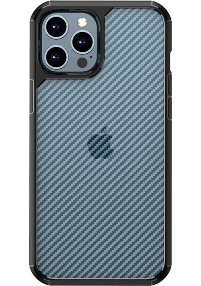 Apple Uyumlu  iPhone 12 Pro Max Kılıf Zore Inoks Fiber Yüzey Tasarım Kılı
