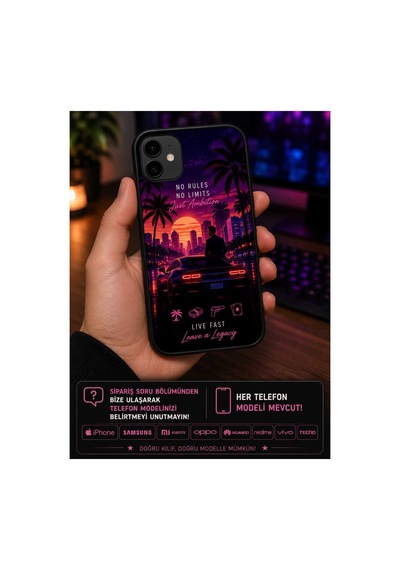 Retro Gün Batımı Araba Temalı Telefon Kılıfı Neon Şehir Tasarım Baskılı Silikon Kılıf Darbeye Dayanıklı Tüm Telefon Modellerine Uyumlu Mavi Retro Gün Batımı Araba Temalı Telefon Kılıfı Neon Şehir Tasarım Baskılı Silikon Kılıf Darbeye Dayanıklı Tüm Telefon Modellerine Uyumlu Mavi