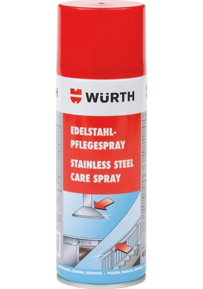 Würth Germany Alman Paslanmaz Bakım Spreyi Krom Ankastre Yüzey