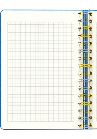 Melimelek Kareli Defter Mor Bez Ciltli - Ceyda Düvenci Mavi