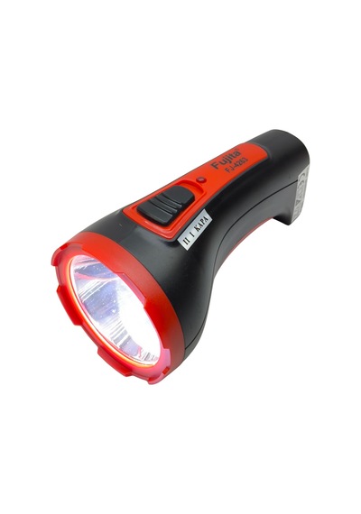 Fujita Fj-4263 5w Şarjlı Led El Feneri - 2 Kademeli Güçlü Aydınlatma Siyah