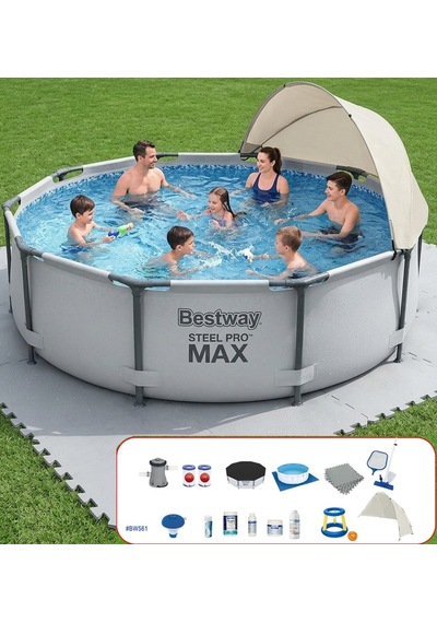 Bestway Gölgelikli Prefabrik Full Havuz Seti 305x76cm Bw561 56406