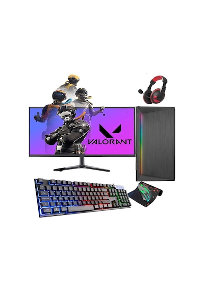 DMC N09X i5-750 8 GB 500 GB HDD + 128 GB SSD 4 GB R7240 19" Masaüstü Oyuncu Bilgisayarı