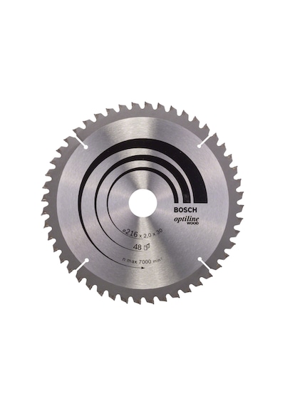 Bosch - Optiline Serisi Ahşap için Daire Testere Bıçağı B 216X30 N11.2561