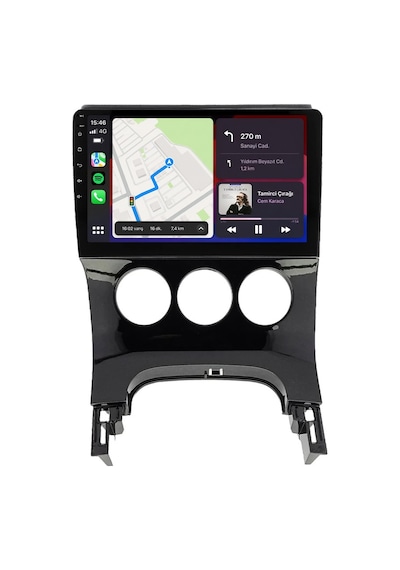 Peugeot 5008 2010-2016 Android Multimedya Carplay Android Auto Navigasyon Kameralı 6gb Ram 64gb 9"